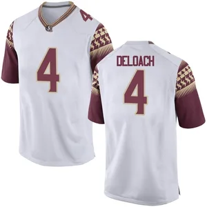 Kalen DeLoach Nike Florida State Seminoles Men's Replica Football College Jersey - White