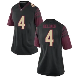 Kalen DeLoach Nike Florida State Seminoles Women's Replica Football College Jersey - Black