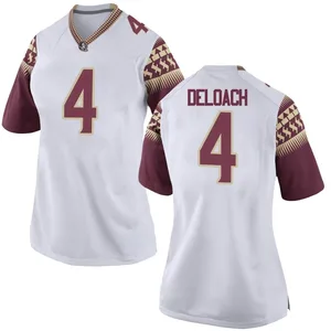 Kalen DeLoach Nike Florida State Seminoles Women's Replica Football College Jersey - White