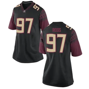 William Ross Nike Florida State Seminoles Women's Replica Football College Jersey - Black