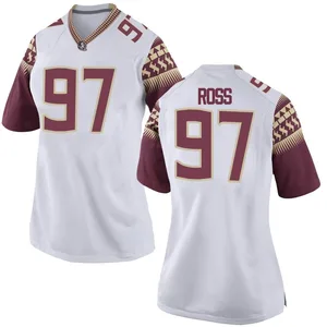 William Ross Nike Florida State Seminoles Women's Replica Football College Jersey - White