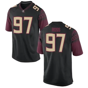 William Ross Nike Florida State Seminoles Youth Replica Football College Jersey - Black