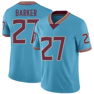 Youth Ashlynd Barker Nike Florida State Seminoles Youth Game Replica Turquoise Heritage Jersey